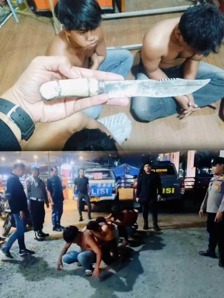 Enam Remaja Diduga Hendak Tawuran Diamankan, Polisi Temukan Sebilah Pisau