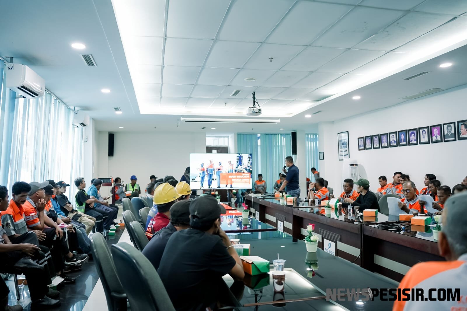 Pelindo Dumai Dorong Budaya K3, 70 TKBM Ikuti Safety Induction Batch 6