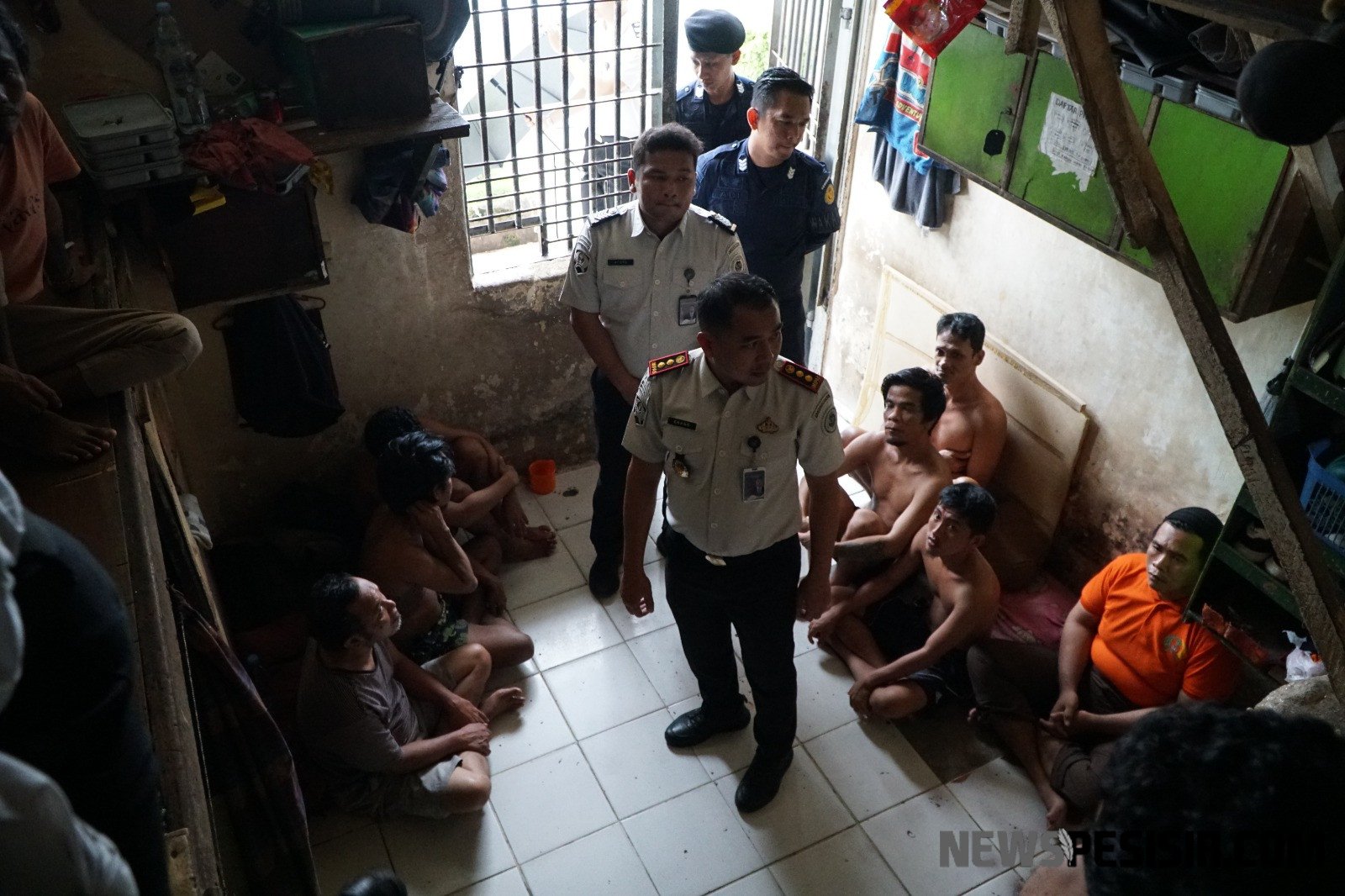 Jaga Keamanan dan Ketertiban, Rutan Dumai Intensifkan Pemeriksaan Hunian WBP
