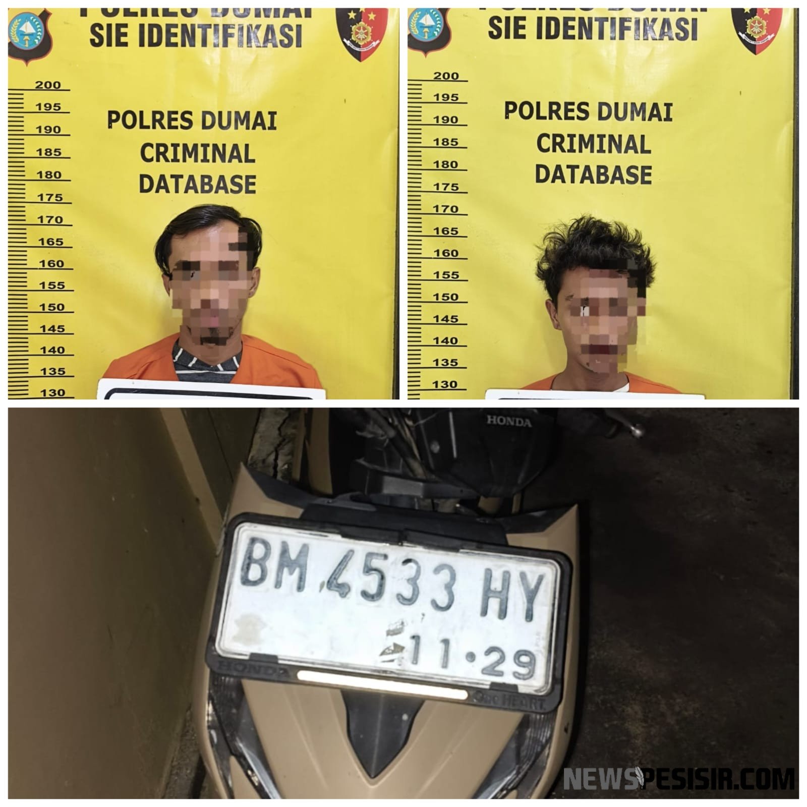 Gerak-Gerik Mencurigakan Berujung Penangkapan, Polisi Bongkar Percobaan Pencurian di Dumai