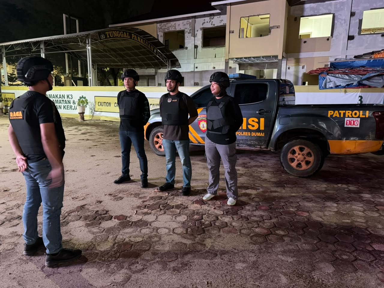 Polres Dumai Intensifkan Patroli Malam, Tim Raga Sasar Premanisme dan Geng Motor