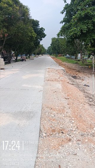 Proyek APBN di Jalur Strategis Dumai Tanpa Papan Informasi, Transparansi Dipertanyakan