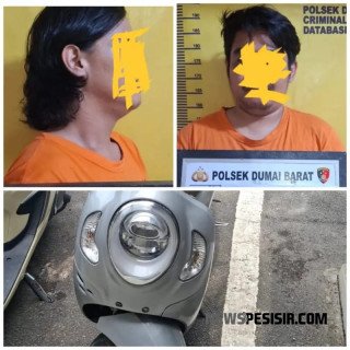 Terungkap! Motor Scoopy Hilang dari Parkiran RS Pertamina Dumai Berujung ke Kasus Penadahan