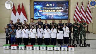 Pelindo Regional 1 Dumai Hadir dalam Bakti Sosial HUT TNI AL ke-81 di Lanal Dumai