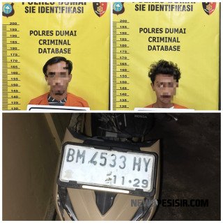 Gerak-Gerik Mencurigakan Berujung Penangkapan, Polisi Bongkar Percobaan Pencurian di Dumai