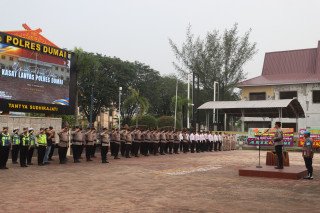 Perkuat Kinerja dan Pelayanan Publik, Polres Dumai Gelar Sertijab Kasat Lantas